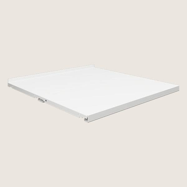 aLTI hylde til v&aelig;g- og fritst&aring;ende st&aring;lreoler 600x600mm hvid