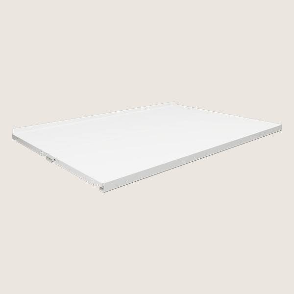 aLTI hylde til v&aelig;g- og fritst&aring;ende st&aring;lreoler 900x600mm hvid