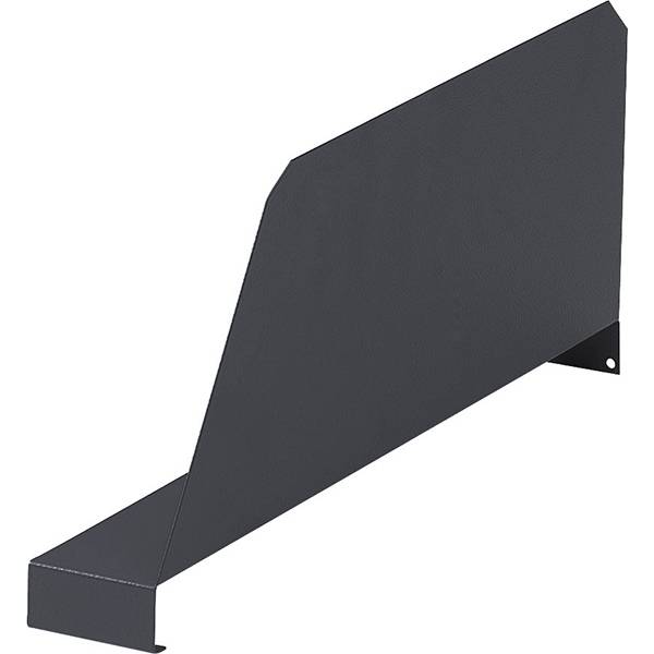 Skilleplade til GBP v&aelig;rkt&oslash;jsskab gr&aring;, s&aelig;t med 2 stk