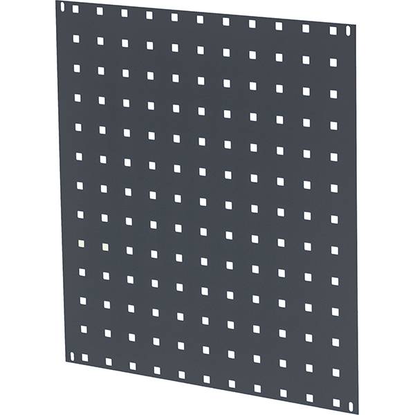 Værktøjstavle skabside til GBP værktøjsskab grå, sæt a 2 stk