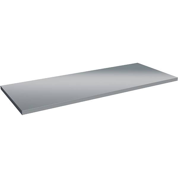 Bordplade til arbejdsbord 40mm 2500x800mm st&aring;l