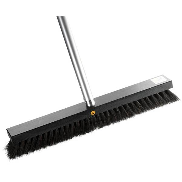 ESD fejekost 65x400 mm i sort med metalstang