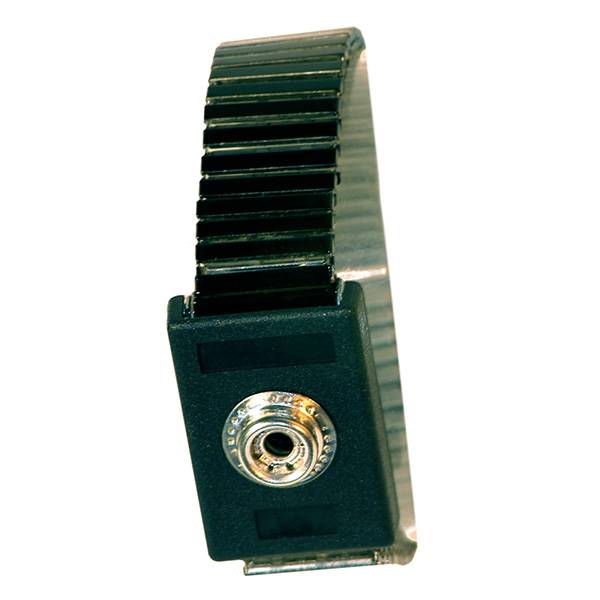ESD metal armbånd med 10 mm tilkoblingspunkt