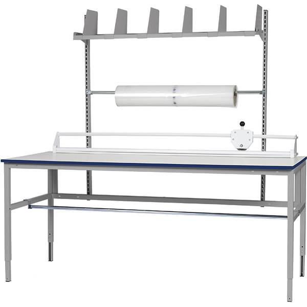 Pakkebord 1 komplet med let H-stel 2000x800mm