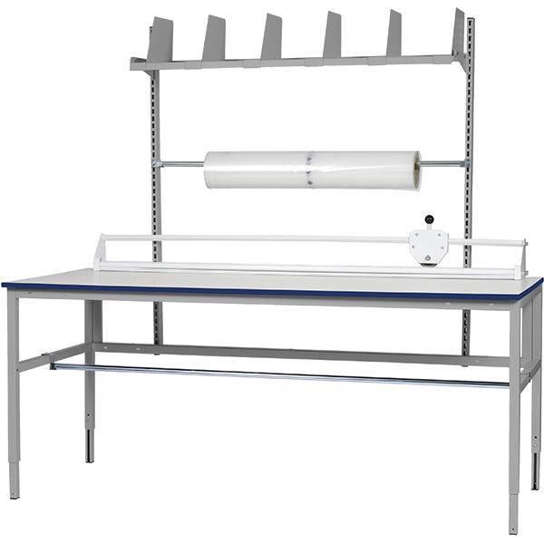 Pakkebord 1 komplet med let H-stel 2000x800mm