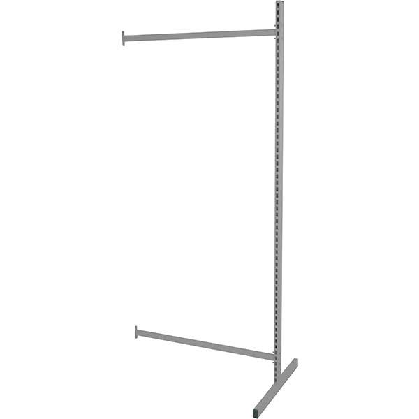 Gulvstativ på T-fod ekstra sektion med perforeret søjle, 1500mm