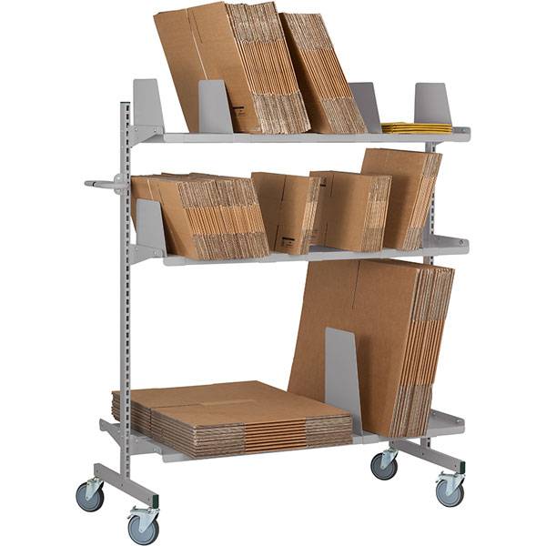 Pakkestativ komplet Flex 3 p&aring; hjul 1655x1375mm
