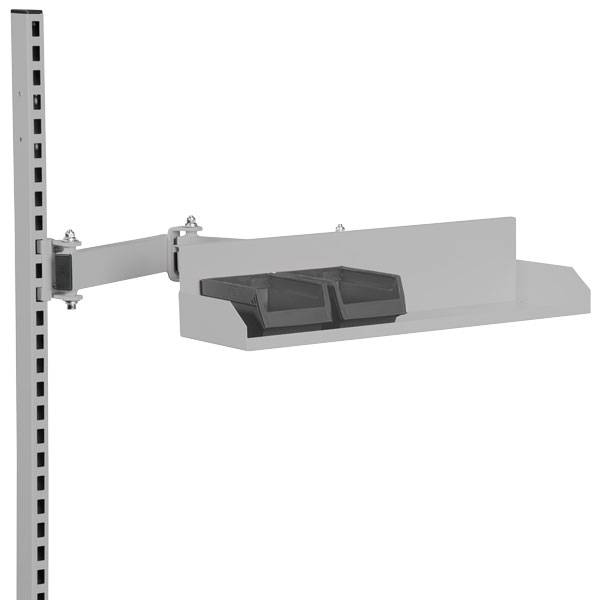 Bokshylde til plukkekasser 120x545x170mm gr&aring;