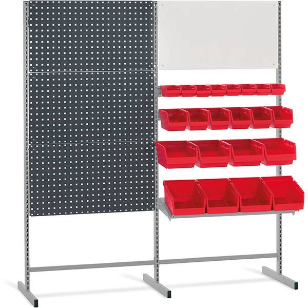 V&aelig;rkt&oslash;jstavle nr. 3 p&aring; gulvstativ, 2000mm