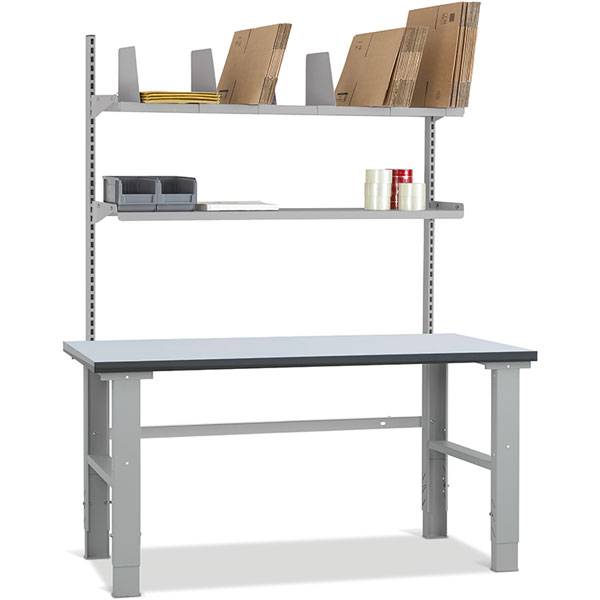 Pakkebord 8 komplet Fileb&aelig;nk med kraftige benbukke 1500x800mm