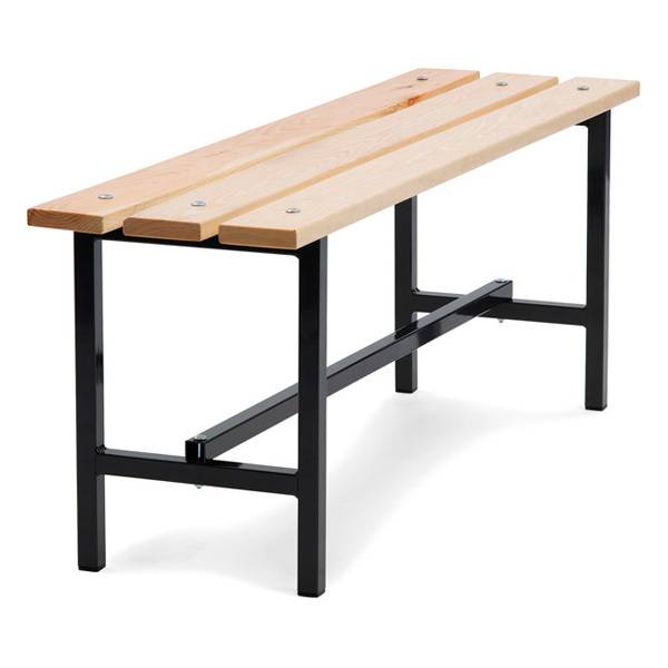 Garderobeb&aelig;nk fritst&aring;ende 1100mm fyr