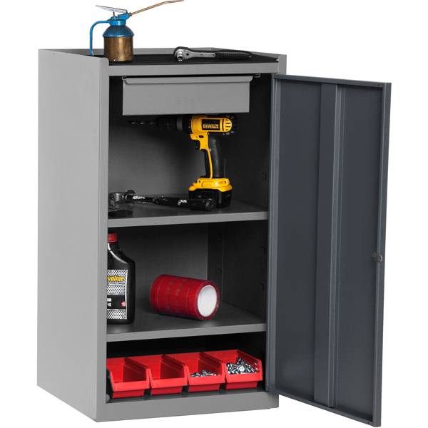 GBP v&aelig;rkt&oslash;jsskab ErgoLite 500x450x900mm gr&aring;