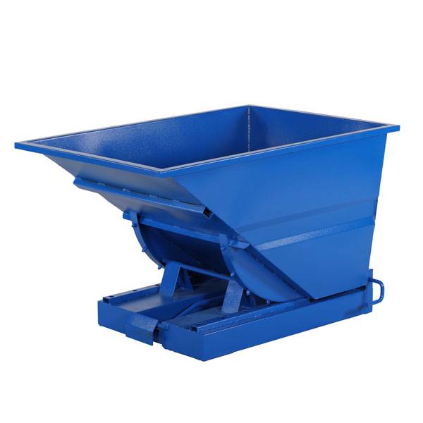 Tipcontainer Light 300 Liter 600 Kg Ce-Mærket I Blå