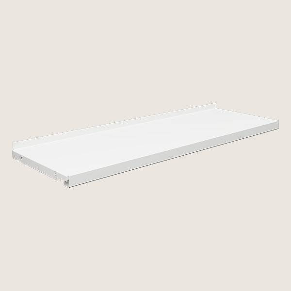aLTI hylde til v&aelig;g- og fritst&aring;ende st&aring;lreoler 750x250mm hvid