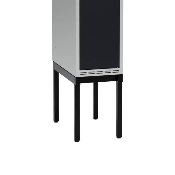 H&oslash;j benramme til garderobeskab 30x55x32cm, enkel, sort