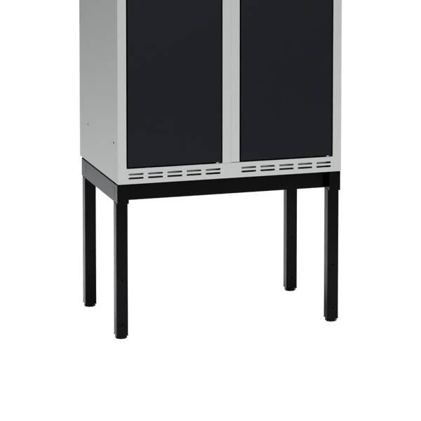 H&oslash;j benramme til garderobeskab 60x40x32cm, enkel, sort