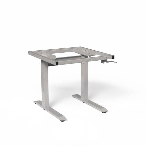 ErgoNomi h&aelig;ve-s&aelig;nke understel 800x800mm, gr&aring;t