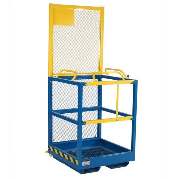 Arbejdskurv til personl&oslash;ft med truck eller kran 80x80cm 