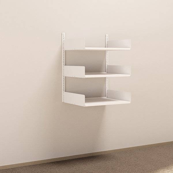 aLTI v&aelig;gh&aelig;ngt st&aring;lreol 1000x750x600mm startsektion, hvid