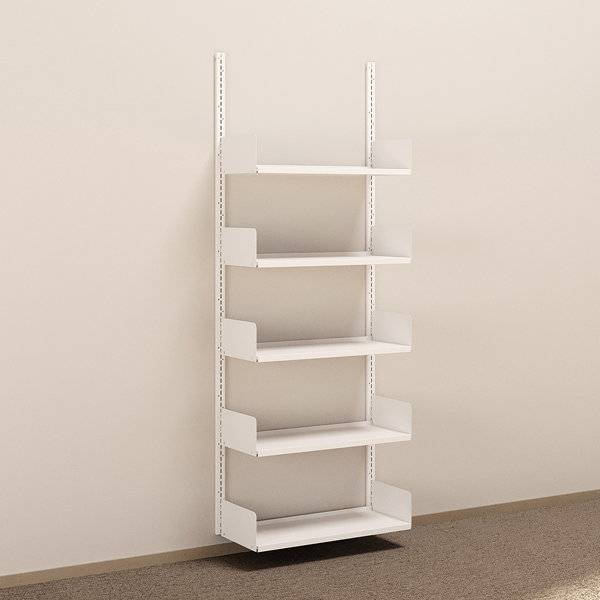 aLTI v&aelig;gh&aelig;ngt st&aring;lreol 2000x750x300mm startsektion, hvid