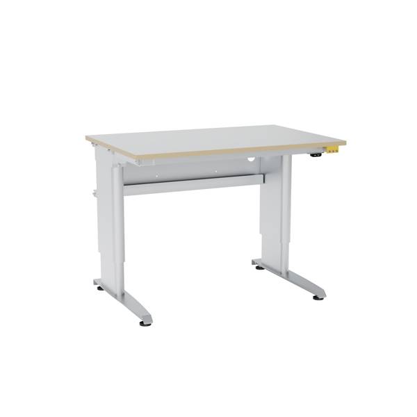 ErgoMulti 2.0 ESD arbejdsbord 1200x800mm vinyl bordplade, gr&aring;