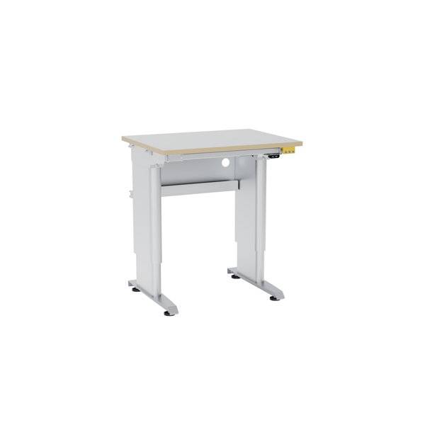 ErgoMulti 2.0 ESD arbejdsbord 800x620mm vinyl bordplade, gr&aring;