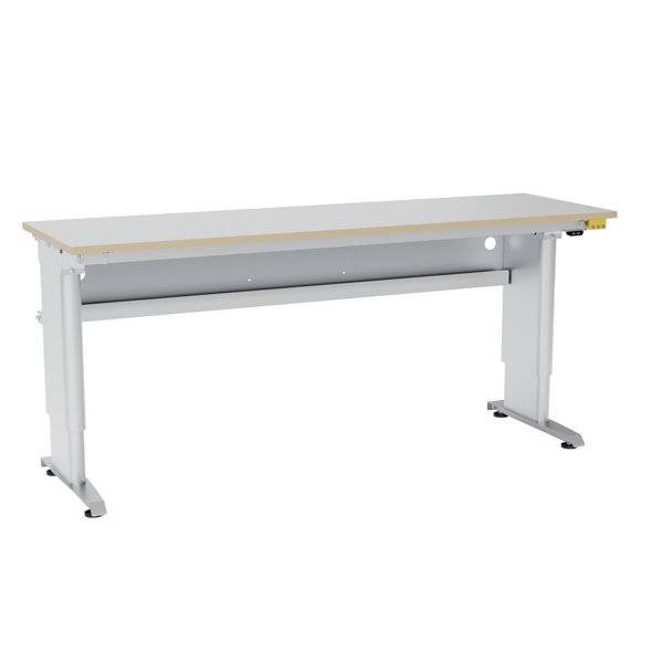 ErgoMulti 2.0 ESD arbejdsbord 2000x620mm vinyl bordplade, gr&aring;