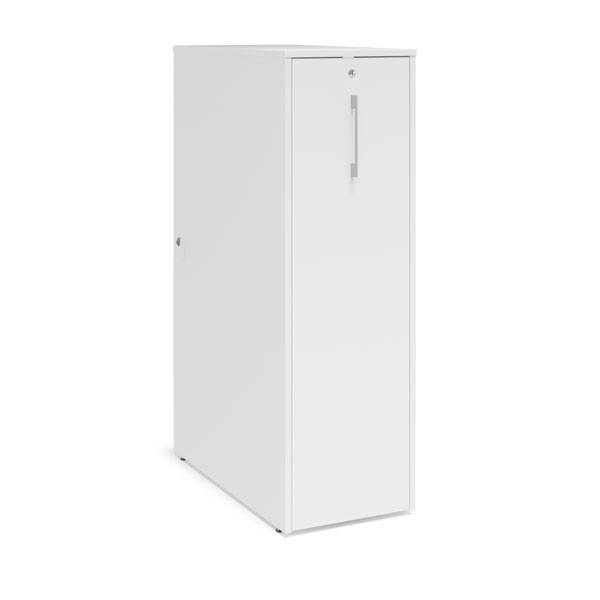 Office Towerskab 127,5x40x80cm med lås og åbning i højre eller venstre side hvid
