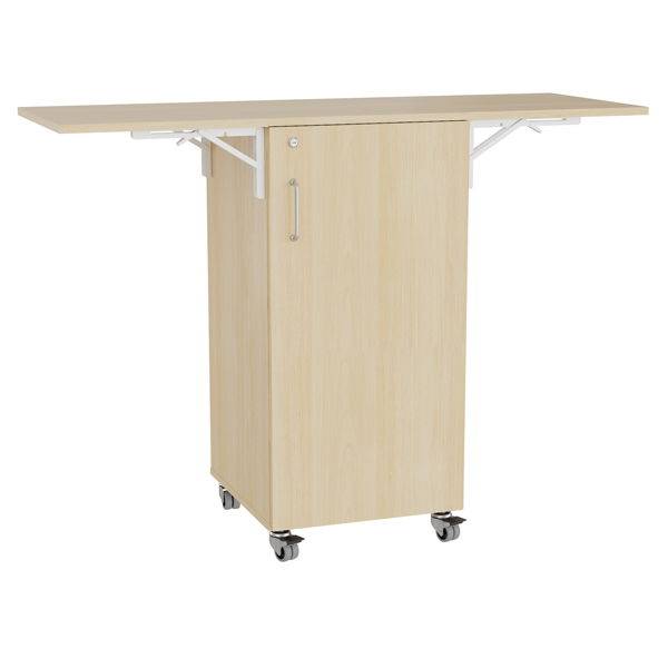 St&aring;bord Stig model C i birk laminat med h&oslash;jre- og venstrevendt klap