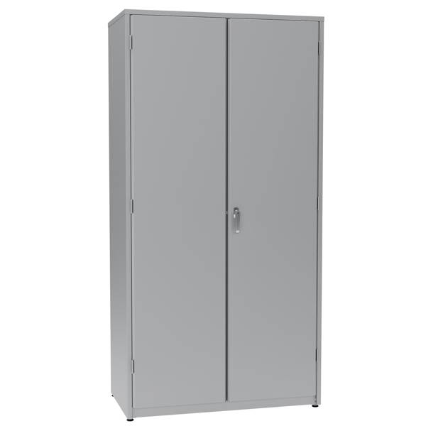 Opbevaringsskab ESD i st&aring;l 2000x1020x540mm, gr&aring;