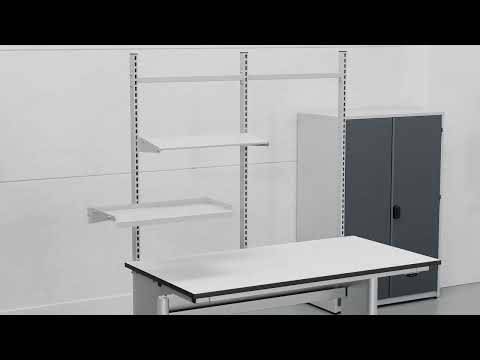 ErgoMulti 2.0 understel 1200x620mm, gr&aring;t
