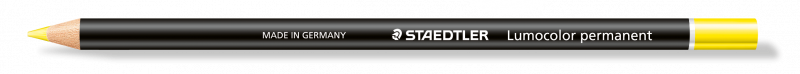 Staedtler Lumocolor&reg; permanent glasochrom T&oslash;rmarker gul