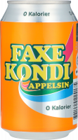 Faxe Kondi Appelsin 0 kalorier 33cl dåse - pris inkl pant