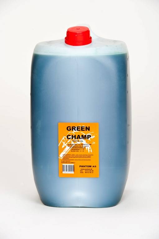 Pantom Champ saft til Slush ice Grøn smag, 10 liter