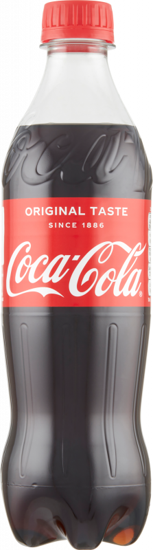 Coca-Cola 50cl PET flaske - pris inkl pant