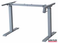 Sun-Flex®Deskframe I hæve-sænkestel 95-180cm aluminum