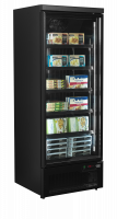 TefCold Atom Maxi F1DBB Sort displayfryser med justerbare hylder 390 liter