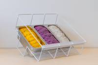 TefCold kurv til 3 Napoli iskantiner IC SCE/SCEB hvid