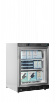 TefCold UF200G display fryser glasd&oslash;r med varmetr&aring;de 120 liter