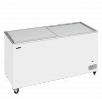 TefCold kummefryser IC503SD med skydel&aring;g hvid 425 liter