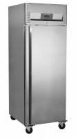 TefCold RK710X1 1-d&oslash;rs k&oslash;leskab til professionelle k&oslash;kkener 408 liter  rustfrit st&aring;l