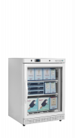 TefCold UF200VGW Displayfryser med ventileret k&oslash;l hvid 120 liter
