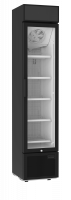TefCold FSF176VH B Smal displayfryser med lystop 113 liter sort