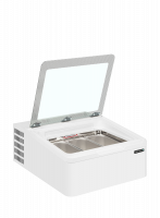TefCold ICE3 isdisk bordmodel til 3 Napoli iskantiner hvid