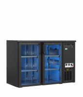 TefCold SCL-22GMU+ High-end backbar med LED-farvebelysning 275 liter