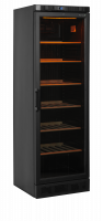 TefCold CPV1380E flaskek&oslash;ler velegnet til 118 vinflasker - 219 liter sort
