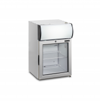 TefCold FS60CP Displayk&oslash;ler - Bordmodel 45 liter hvid/s&oslash;lv