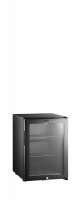 TefCold minibar TM44G-1 k&oslash;leskab med glasd&oslash;r 35 liter sort