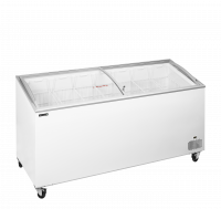 TefCold IC552SCEB Kummefryser med buet glasskydel&aring;g 481 liter