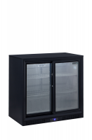 TefCold DB202S Backbar med skyded&oslash;re sort